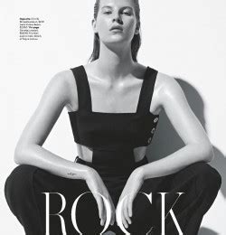 Body Rock in Vogue Australia with Atty Mitchell wearing Louis 